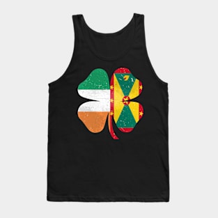 Grenadian Irish Shamrock Grenada Ireland St. Patrick's Day Tank Top